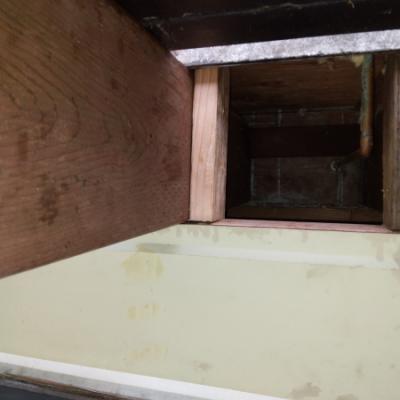 San Anselmo Dry Rot Repair - New Left Side P.t. Deck Joists And Blocking