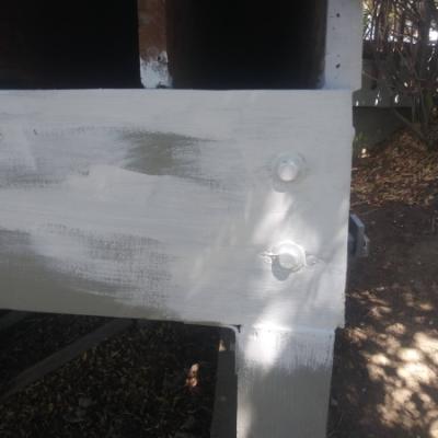 San Rafael Dry Rot Deck Repairs Post And Beam Primed